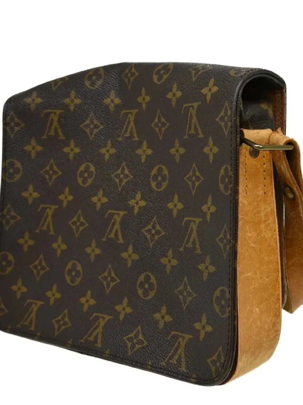 LOUIS VUITTON CARTOUCHIERE GM SHOULDER BAG MONOGRAM